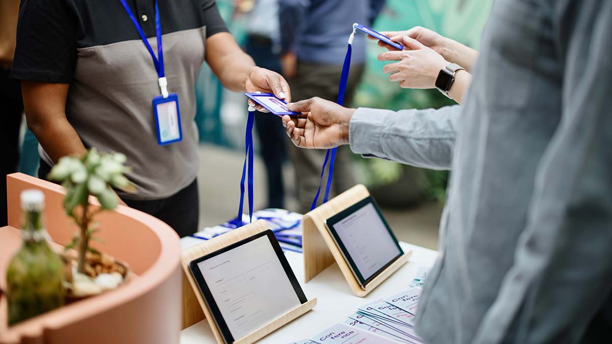 Events | People Registering for the conference event